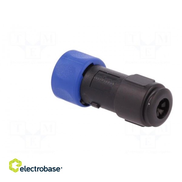 Connector: circular | plug | female | PIN: 6 | w/o contacts | for cable image 4