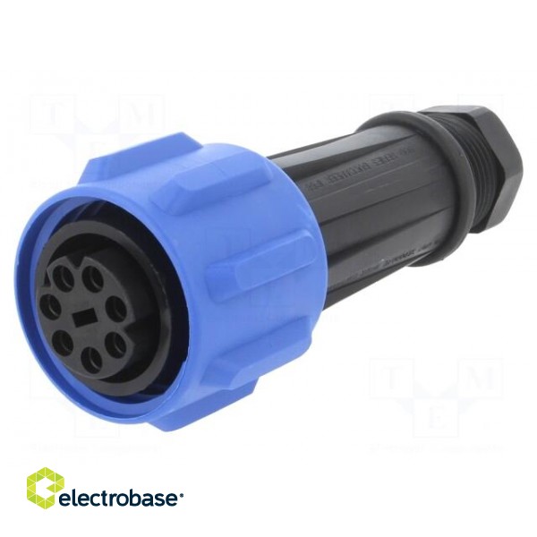 Connector: circular | plug | female | PIN: 7 | Buccaneer 900 | for cable image 1