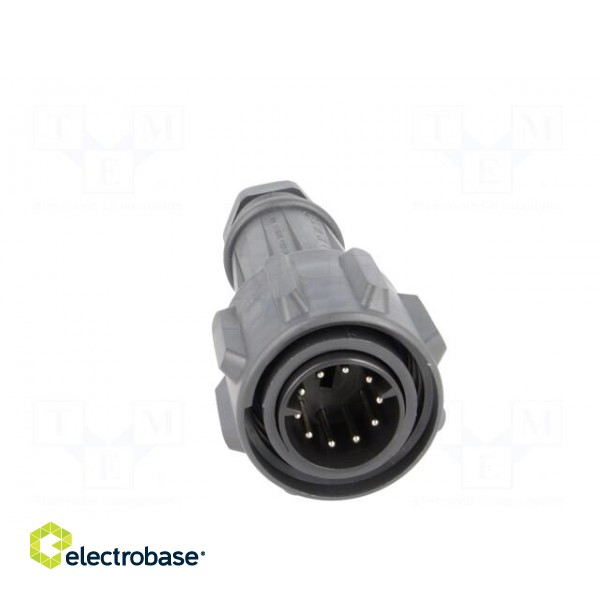 Connector: circular | plug | male | PIN: 10 | EXPlora | Contacts: brass image 9