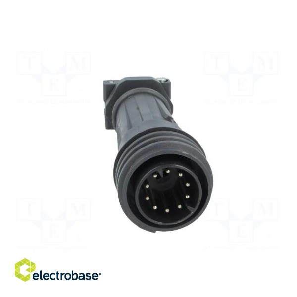 Connector: circular | plug | male | PIN: 10 | EXPlora | Contacts: brass image 9