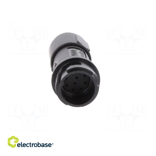 Connector: circular | plug | male | PIN: 10 | w/o contacts | for cable image 8