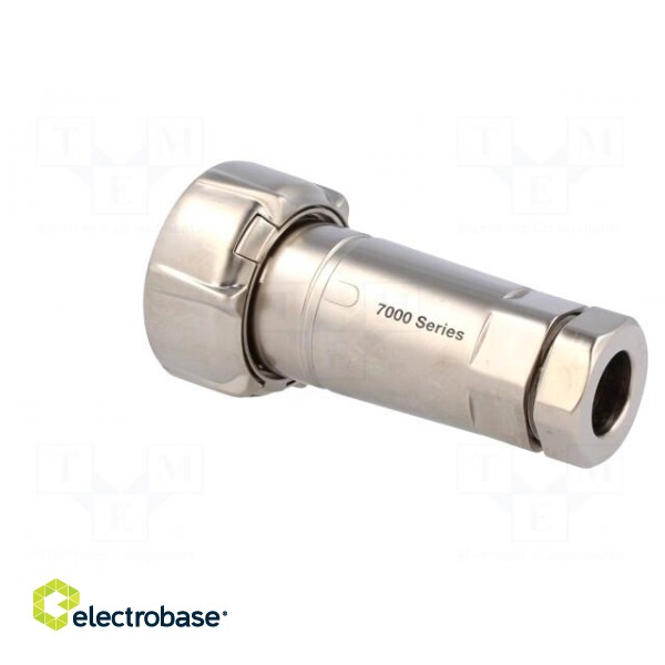 Connector: circular | plug | male | PIN: 10 | w/o contacts | for cable image 4