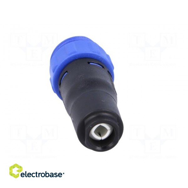 Connector: circular | plug | male | PIN: 10 | w/o contacts | for cable paveikslėlis 5