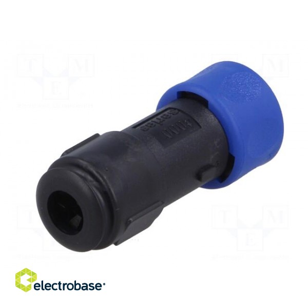 Connector: circular | plug | male | PIN: 10 | w/o contacts | for cable paveikslėlis 6