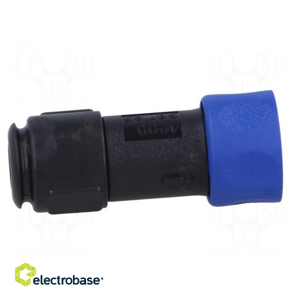 Connector: circular | plug | male | PIN: 10 | w/o contacts | for cable paveikslėlis 7