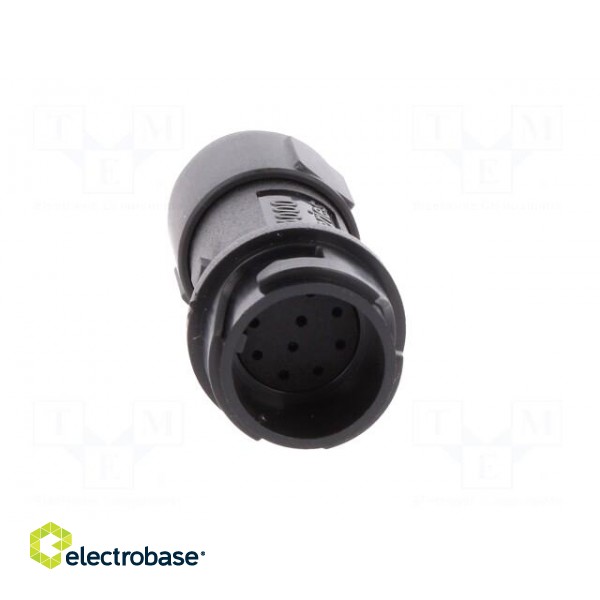 Connector: circular | plug | male | PIN: 10 | w/o contacts | for cable image 9