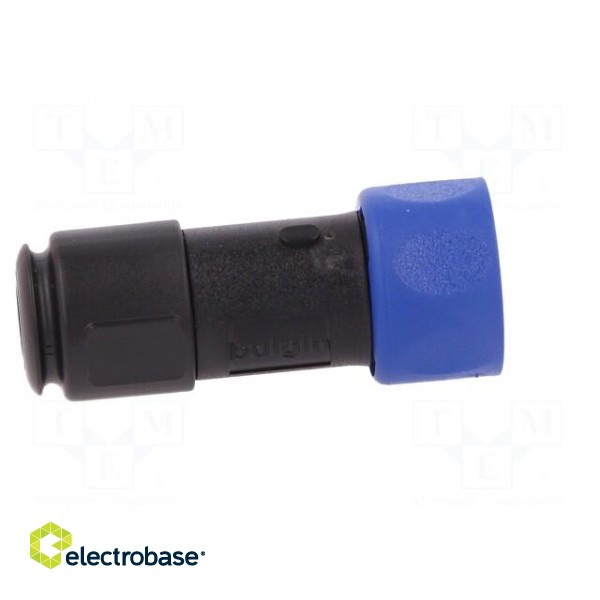 Connector: circular | plug | male | PIN: 10 | w/o contacts | for cable фото 7