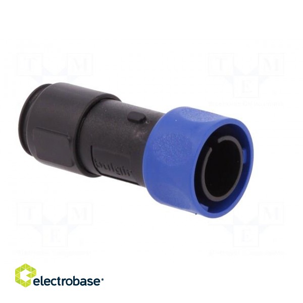 Connector: circular | plug | male | PIN: 10 | w/o contacts | for cable фото 8