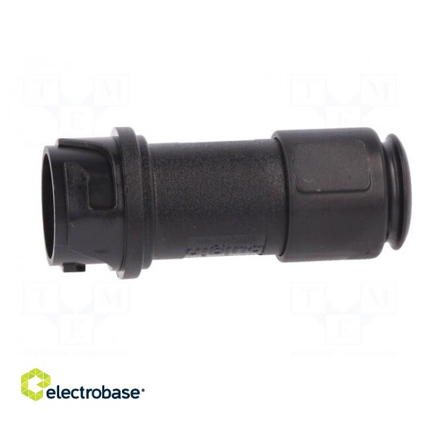 Connector: circular | plug | male | PIN: 10 | w/o contacts | for cable image 3