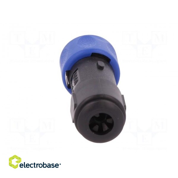 Connector: circular | plug | male | PIN: 10 | w/o contacts | for cable image 1