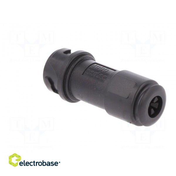 Connector: circular | plug | male | PIN: 10 | w/o contacts | for cable image 4