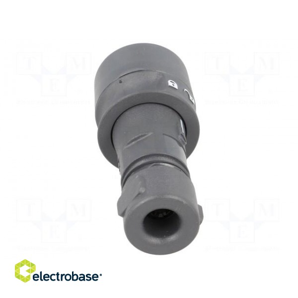 Connector: circular | plug | male | PIN: 16 | w/o contacts | for cable paveikslėlis 5