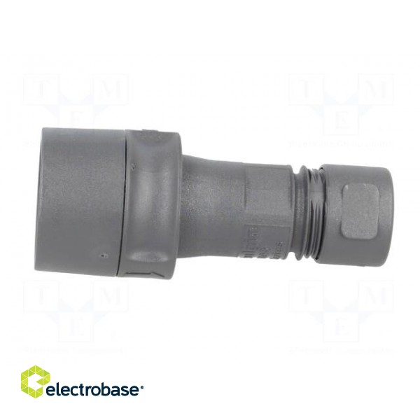 Connector: circular | plug | male | PIN: 16 | w/o contacts | for cable paveikslėlis 3