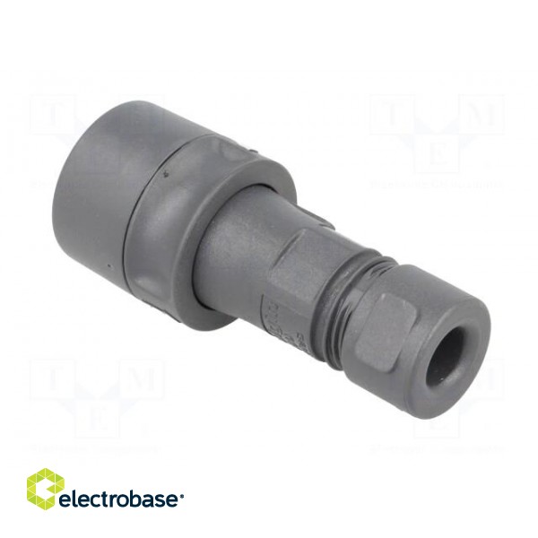 Connector: circular | plug | male | PIN: 16 | w/o contacts | for cable image 4