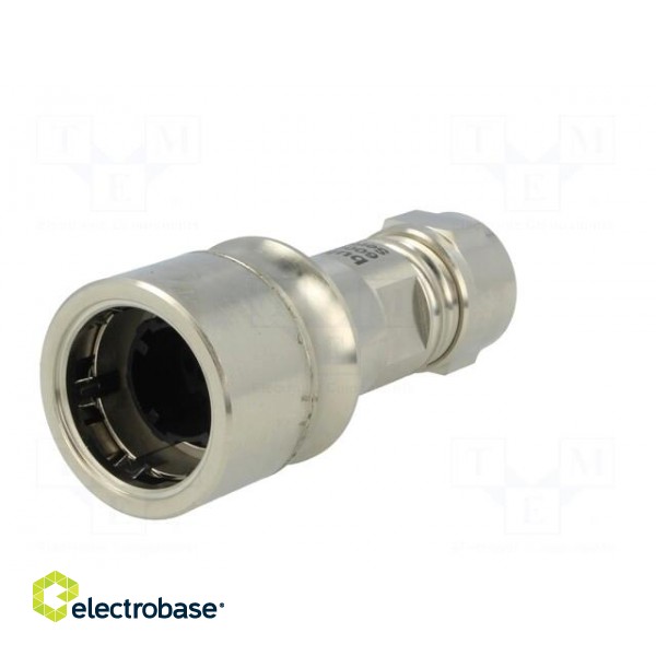 Connector: circular | plug | male | PIN: 22 | w/o contacts | for cable paveikslėlis 2