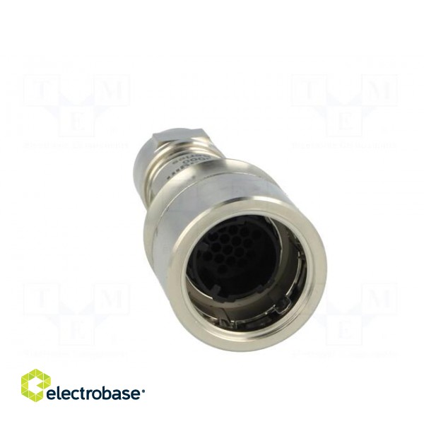 Connector: circular | plug | male | PIN: 22 | w/o contacts | for cable paveikslėlis 9