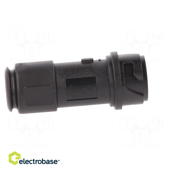 Connector: circular | plug | male | PIN: 2 | w/o contacts | for cable paveikslėlis 4