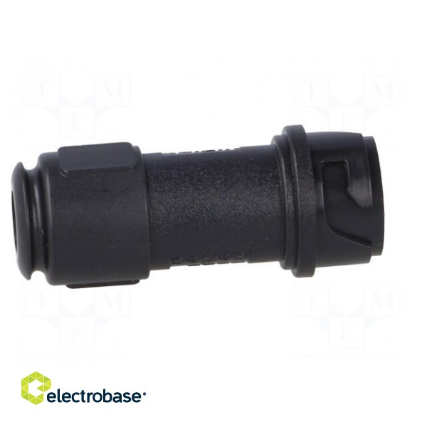 Connector: circular | plug | male | PIN: 2 | w/o contacts | for cable paveikslėlis 7