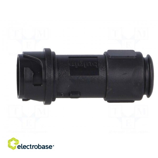 Connector: circular | plug | male | PIN: 2 | w/o contacts | for cable paveikslėlis 3