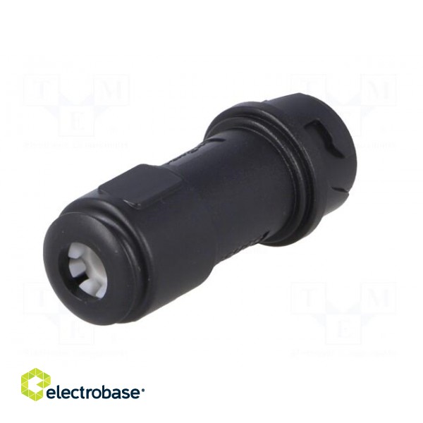 Connector: circular | plug | male | PIN: 2 | w/o contacts | for cable paveikslėlis 6