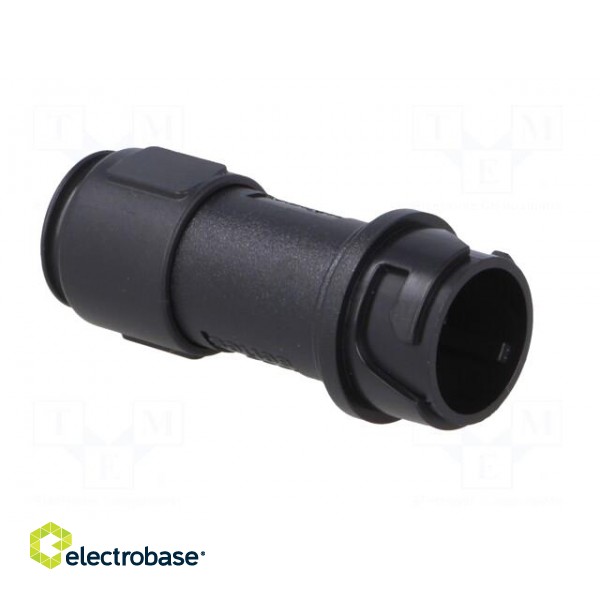 Connector: circular | plug | male | PIN: 2 | w/o contacts | for cable paveikslėlis 8