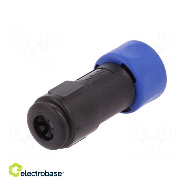 Connector: circular | plug | male | PIN: 2 | w/o contacts | for cable paveikslėlis 6