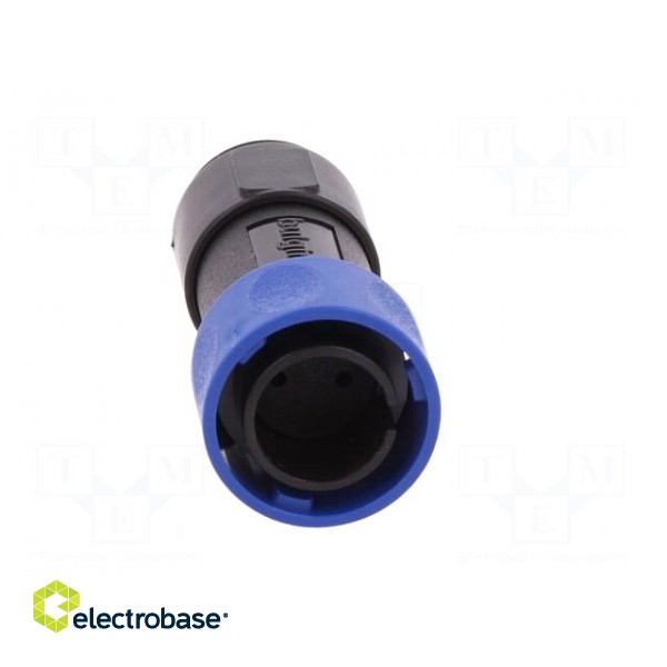 Connector: circular | plug | male | PIN: 2 | w/o contacts | for cable image 9