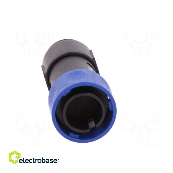 Connector: circular | plug | male | PIN: 2 | w/o contacts | for cable paveikslėlis 9