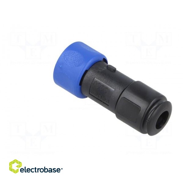 Connector: circular | plug | male | PIN: 2 | w/o contacts | for cable image 4