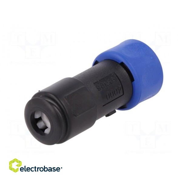 Connector: circular | plug | male | PIN: 2 | w/o contacts | for cable image 6