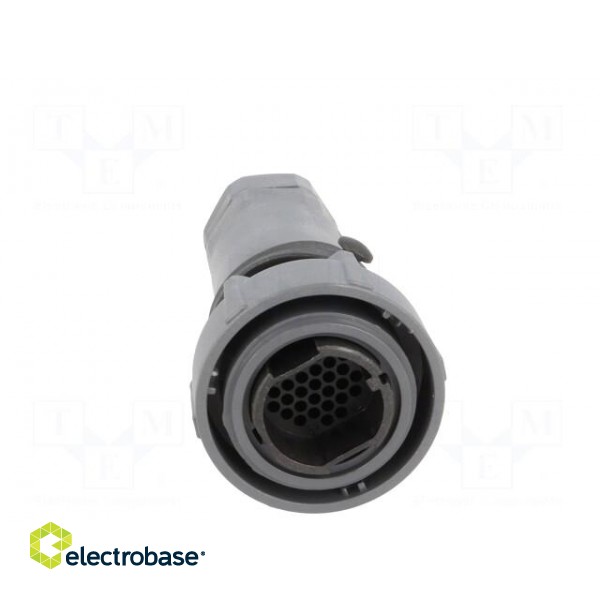 Connector: circular | plug | male | PIN: 32 | w/o contacts | for cable image 9