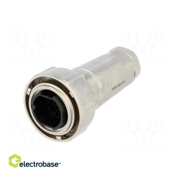 Connector: circular | plug | male | PIN: 32 | w/o contacts | for cable image 2