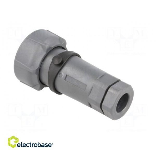 Connector: circular | plug | male | PIN: 32 | w/o contacts | for cable image 4