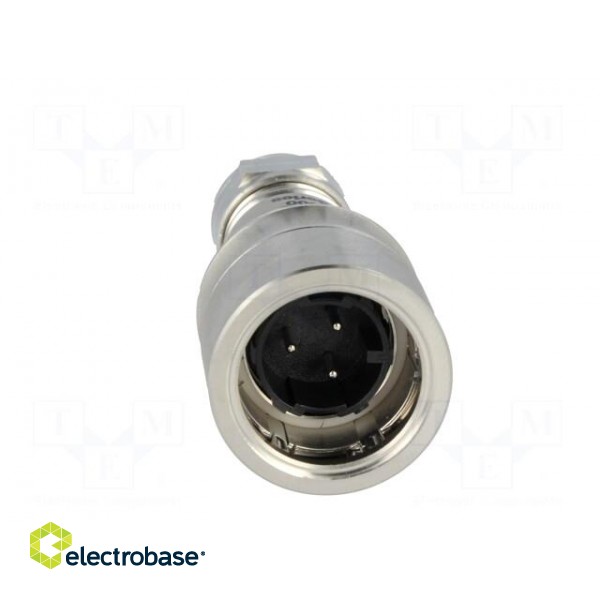 Connector: circular | plug | male | PIN: 3 | Buccaneer 6000 | for cable image 9