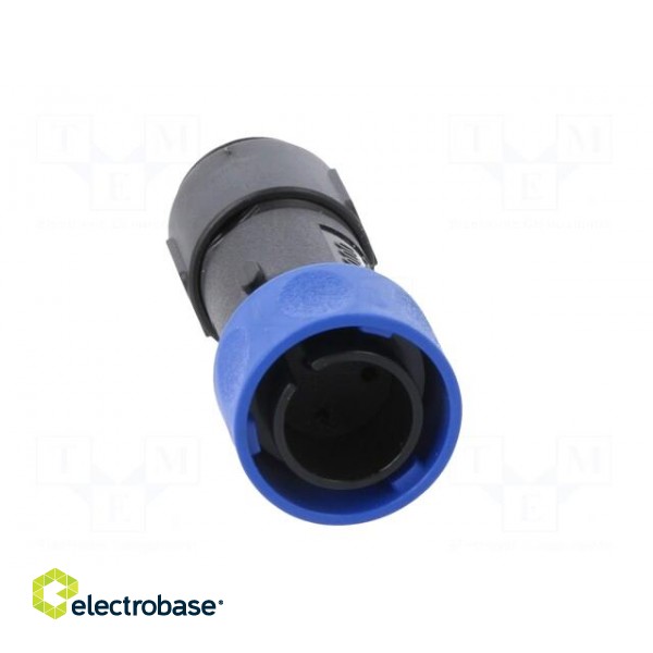 Connector: circular | plug | male | PIN: 3 | w/o contacts | for cable image 8