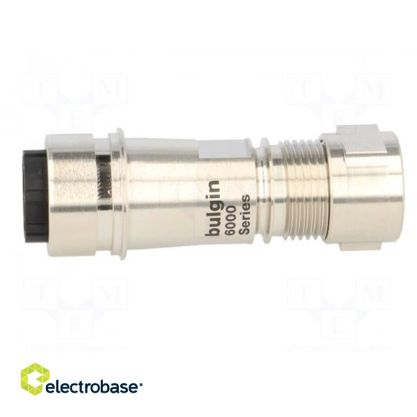 Connector: circular | plug | male | PIN: 3 | w/o contacts | for cable image 3