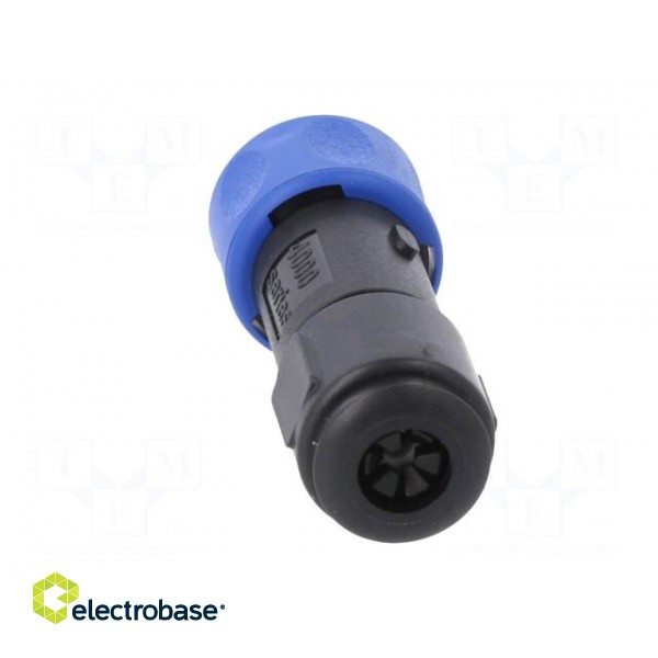 Connector: circular | plug | male | PIN: 3 | w/o contacts | for cable image 5