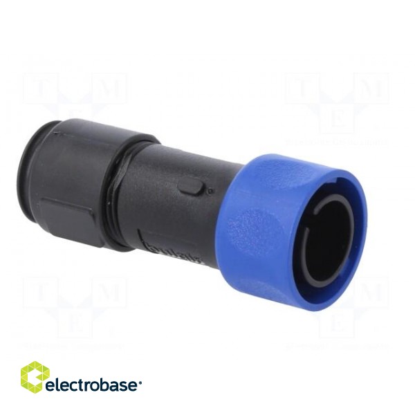 Connector: circular | plug | male | PIN: 3 | w/o contacts | for cable image 8