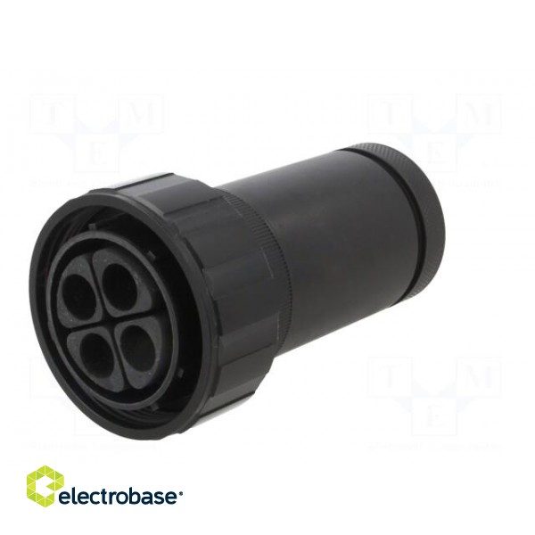 Connector: circular | plug | male | PIN: 4 | Buccaneer 9000 | for cable paveikslėlis 2