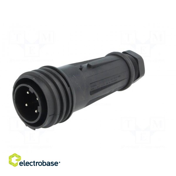 Connector: circular | plug | male | PIN: 4 | Buccaneer 900 | for cable image 2