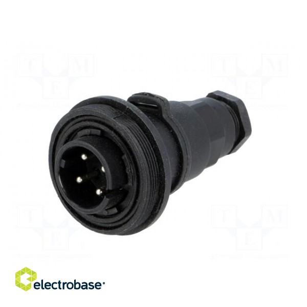 Connector: circular | plug | male | PIN: 4 | Buccaneer Standard | IP68 image 2