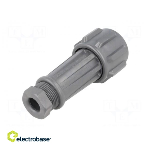 Connector: circular | plug | male | PIN: 4 | EXPlora | Contacts: brass image 6