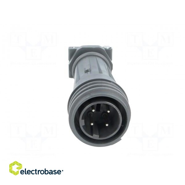 Connector: circular | plug | male | PIN: 4 | EXPlora | Contacts: brass paveikslėlis 9