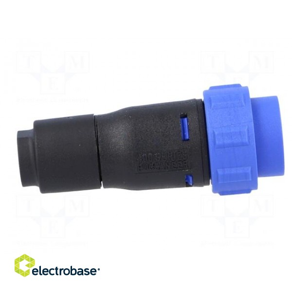 Connector: circular | plug | male | PIN: 4 | w/o contacts | for cable image 7