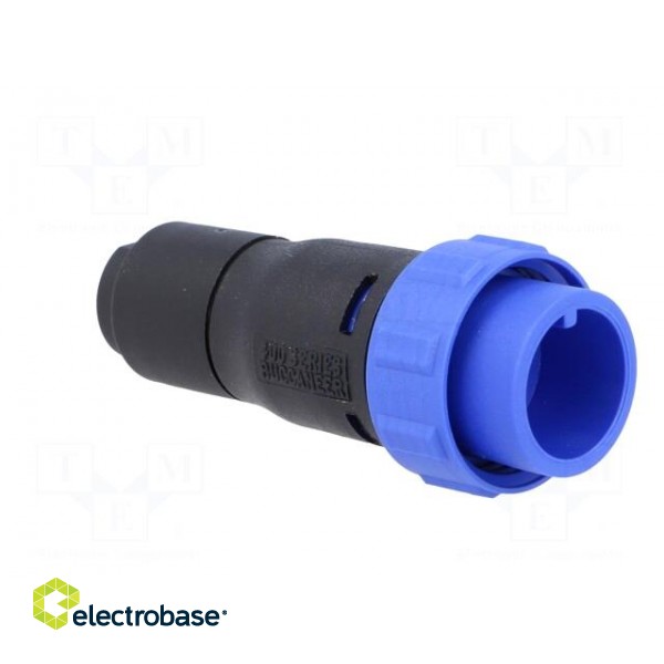 Connector: circular | plug | male | PIN: 4 | w/o contacts | for cable image 8