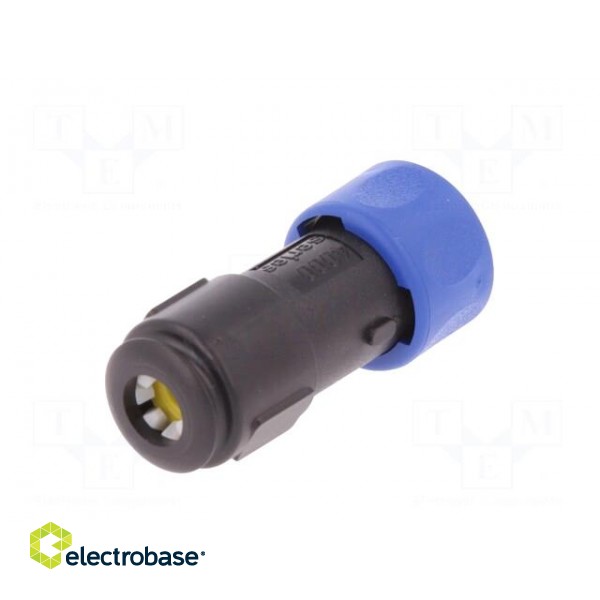 Connector: circular | plug | male | PIN: 4 | w/o contacts | for cable paveikslėlis 6