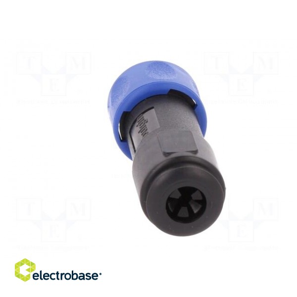 Connector: circular | plug | male | PIN: 4 | w/o contacts | for cable фото 5