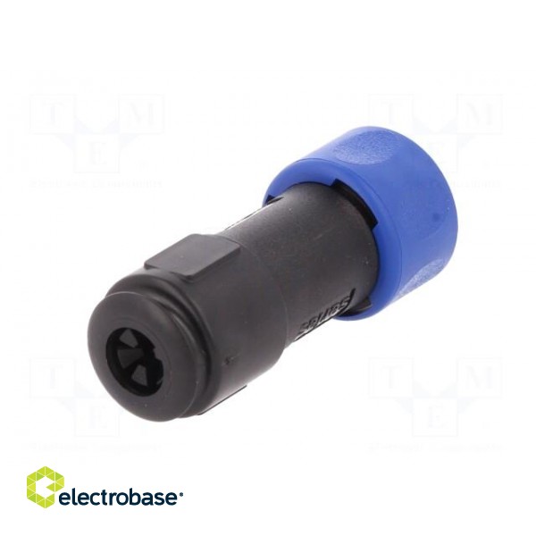 Connector: circular | plug | male | PIN: 4 | w/o contacts | for cable image 6