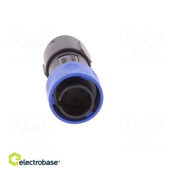 Connector: circular | plug | male | PIN: 4 | w/o contacts | for cable paveikslėlis 9