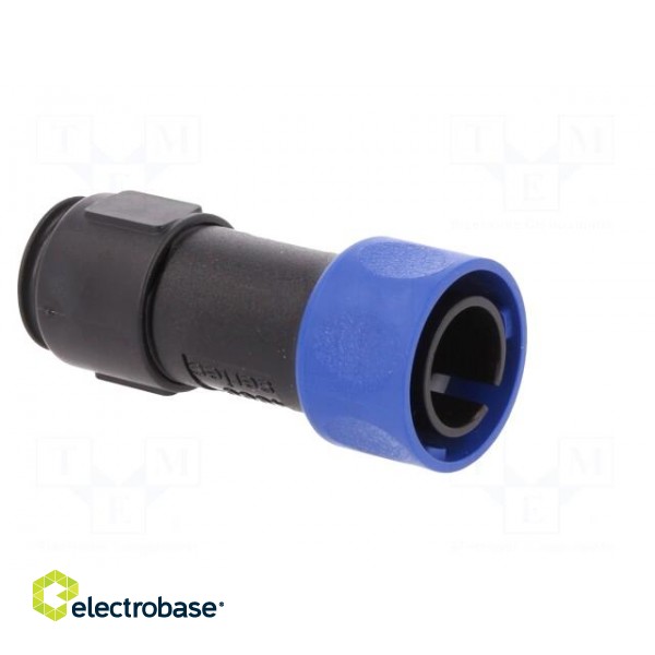 Connector: circular | plug | male | PIN: 4 | w/o contacts | for cable paveikslėlis 8